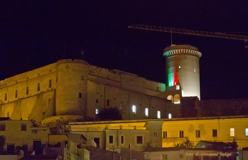 veduta del Castello Angioino Aragonese